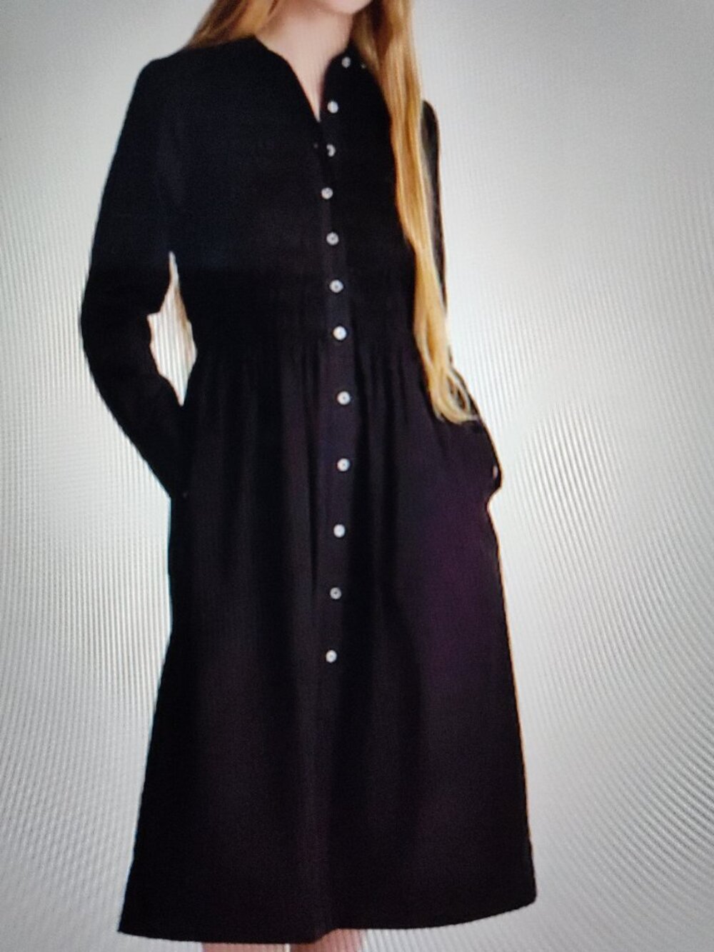 Madewell Smocked Midi Dress